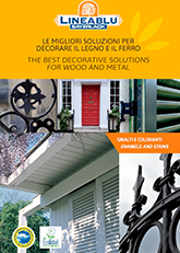 DECORATIVE SOLUTIONS for WOOD and METAL ENAMELS and STAINS